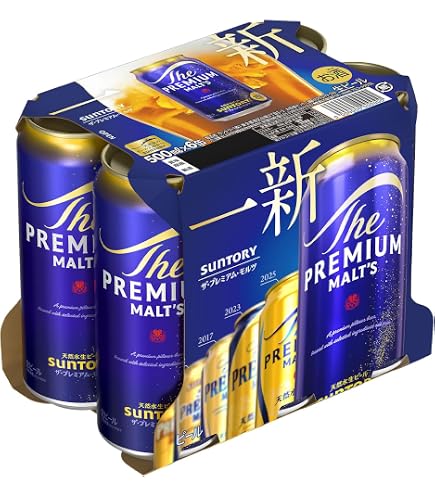 Amazon.co.jp: サントリー ザ・プレミアム・モルツ 500mlケース(24缶入